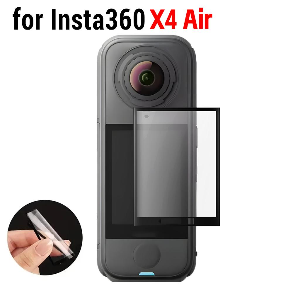 1-5pcs for Insta360 X5 X4 X3 Screen Protectors Flexible Clear Anti-scratch Curved Protective Films for Insta360 X4 Air Not Glass