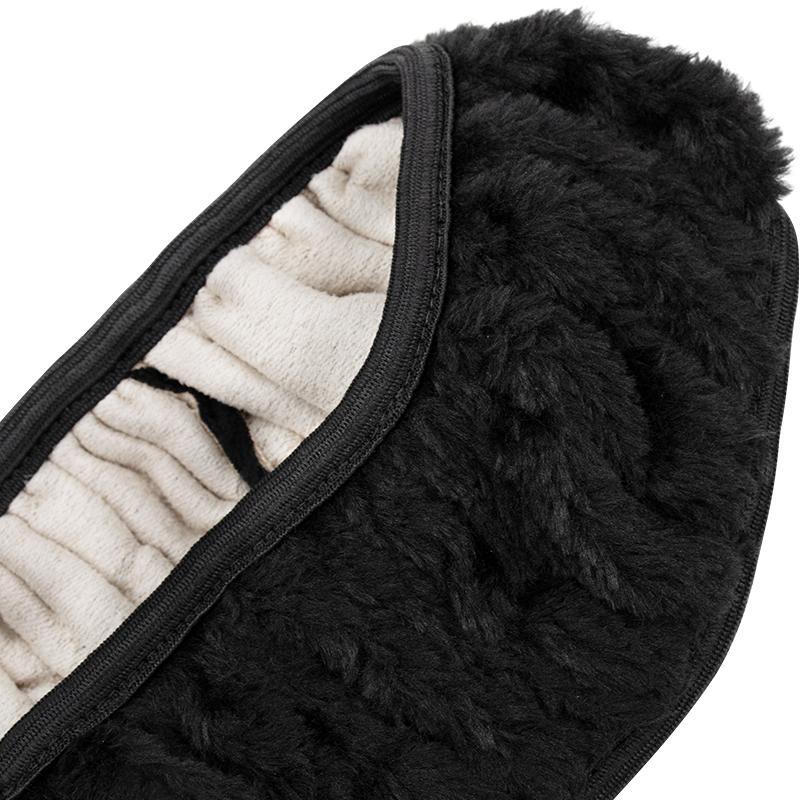 Гибкий плюшевый автомобильный чехол на руль, универсальный зимний автомобильный чехол на руль для Renault Lada, украшение автомобиля