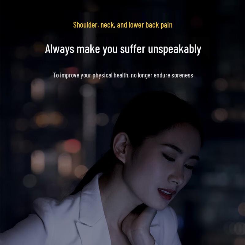 AUX Neck & Shoulder Kneading Massager SP02 CN plug (adapter included)