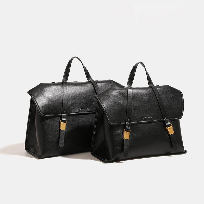 2025 New Women's Bag: Niche High-End Briefcase, Vintage Backpack, Large Capacity Tote Bag, Commuting Laptop Bag