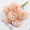 6 Artificial Dandelion And Chrysanthemum Ball Bouquets - Perfect for Home, Office, Coffee Shop, Garden Party, Wedding Decoration
