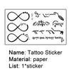 Tattoo Stickers Waterproof Durable Paper Temporary Tattoo Stickers for Party