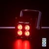 Light4Me Accu Par 4X3W Reflektor Akumulatorowy 3600 Mah Czarny Efekt Świetlny Rgb Led Pilot Bezprzewodowy