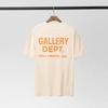 GALLERY tide brand DEPT classic alphabet slogan LOGO gradual change printed short-sleeved T-shirt men and women Qixi Festival couple