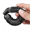 Велосипедные замки с паролем, нержавеющие, устойчивые к коррозии, противопилильные комбинации, 4-значный кодовый велосипедный замок для шоссейного велосипеда
