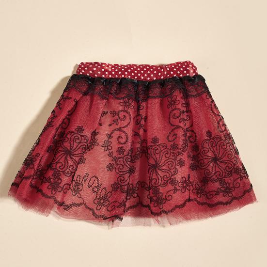 Pet Dress Super Soft Bow-knot Design Bright Color Easy-wearing Machine Washable Decorative Polyester