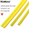 2pcs Car Wiper Blade Silica gel Silicon Refill Strips for Frameless Wipers 6mm 12"14"16"17"18"19"20"21"22"24"26"27"28"30"32" Wipers Blades 3