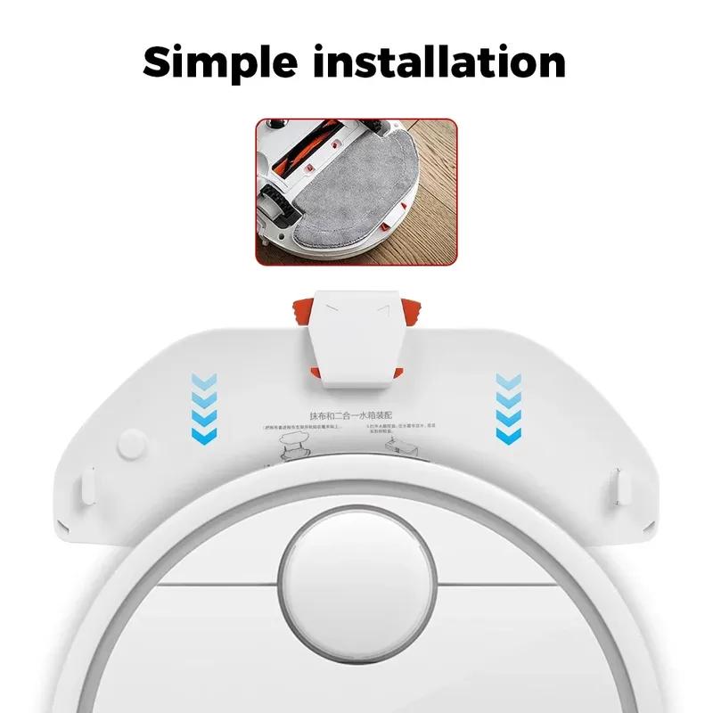 Mop Cloths Holder Pad Parts for Xiaomi Vacuum-Mop P/PRO/STYTJ02YM/3C/2S/S10/S12/B106GL ForViomi V2 Pro/V3 SE Vacuum Mop Rag