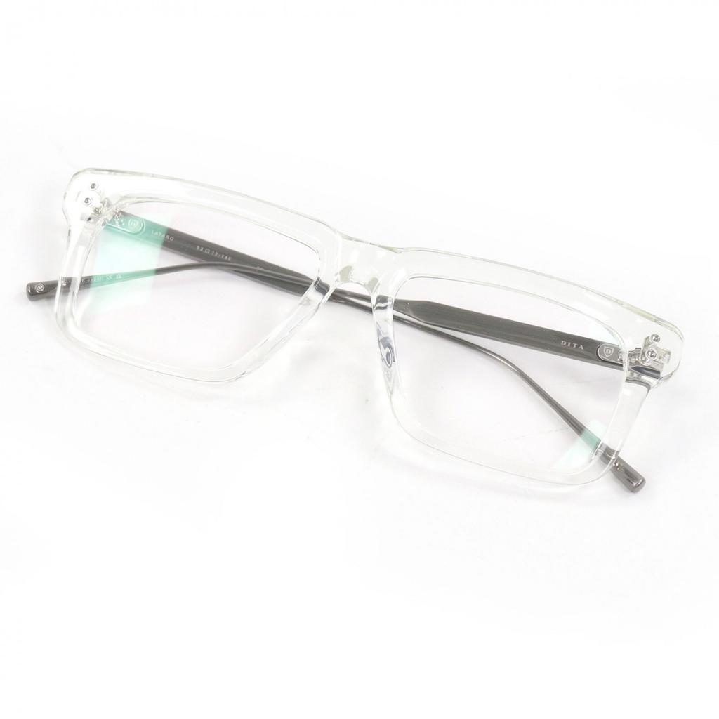 Excellent DITA Glasses LATARO Square frame clear Used