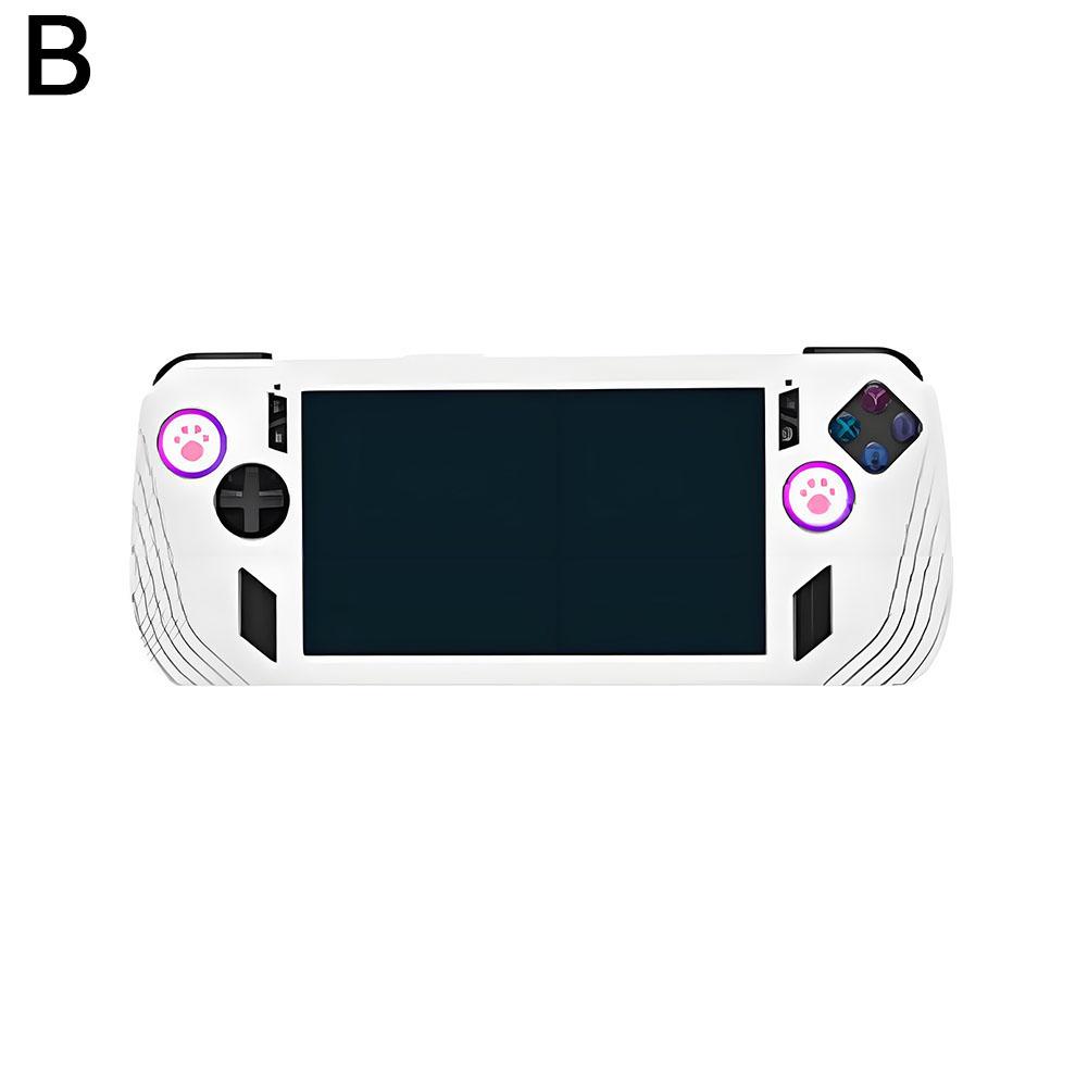 Для ASUS ROG Ally X силиконовый игровой чехол для портативных игровых приставок мягкий нескользящий защитный чехол для игровой консоли эргономичный пылезащитный