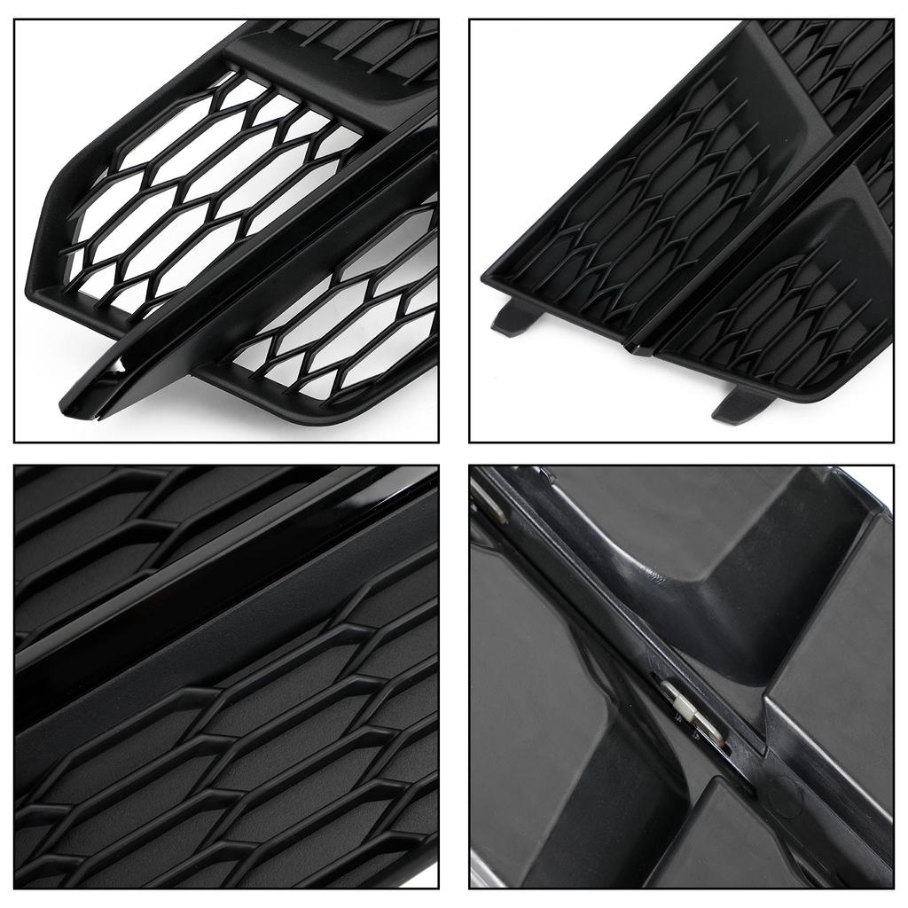 Решетка радиатора нижняя переднего бампера 4G0807681AN 4G0807682AN Подходит для A6 C7 S-Line 2016-2018 Матовый черный