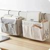 New Portable Storage Basket Hanging Organizer Pen Holders Book Holder Dormitory Bag with Hook Bed Pocket Office Desk Accessories