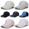 UV Protection Long Visor Baseball Cap Waterproof Men's Sunshade Cap  Outdoor