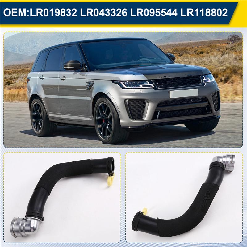A28G-Upper Radiator Coolant Hose For Land Rover Discovery LR4 Range Rover Sport 3.0L TDV6 LR043326 LR095544