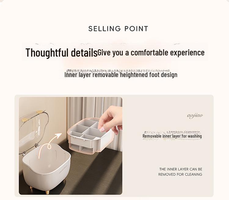 Продвинутый пыленепроницаемый бокс для хранения помад в стиле инс с крышкой