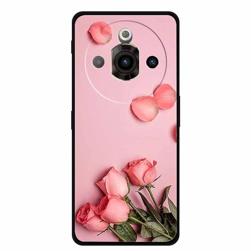 Чехол для ZTE Nubia Focus Pro 5G Мягкий бампер для Nubia Focus Pro Черные силиконовые чехлы для телефона Nubia Focus Pro 5G Защитный чехол
