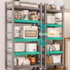 Multi-Layer Floor-Standing Kitchen Storage Rack