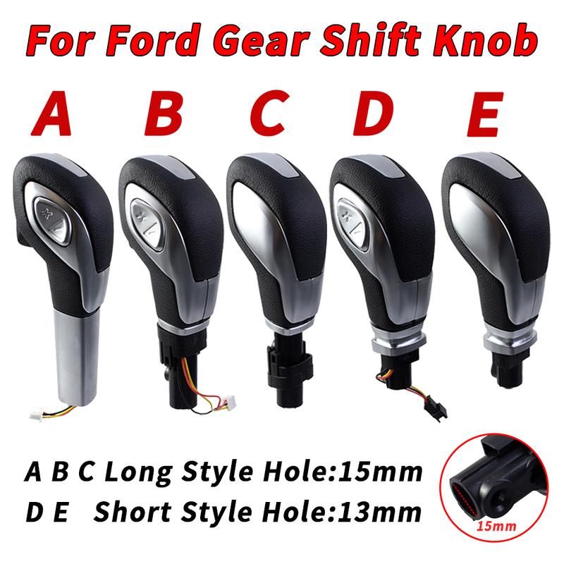High-quality Gear Shift Knob Car Accessories Interior Replacement Shifter For Ford Kuga Mondeo Fusion Ecosport Fiesta Focus