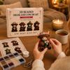 Набор для вышивания бисером 3D Шотландская корова для взрослых, Маленькие 3D животные из бисера, Набор для рукоделия из бисера, Наборы для вышивки бисером Шотландская корова, 4 милых дизайна, Бисерная вышивка на тему коров