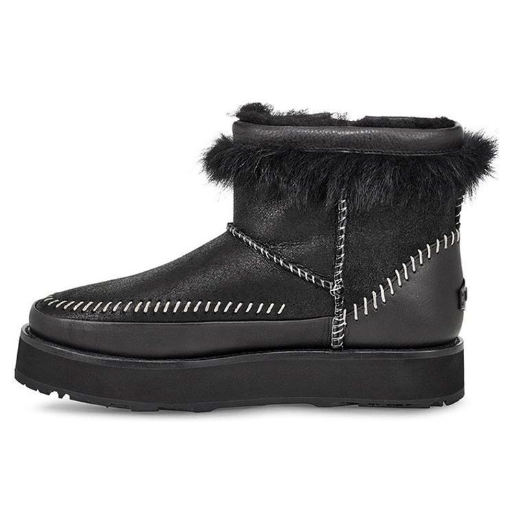 UGG Детские черные классические ботинки Lo Lowmel 1102950-BLK