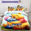 3pcs Winnie8 Cover Set - Personalized Name, HD Printed Bedding with 1 Cover and 2 Pillowcases - Perfect for Home Decor, Easy Care