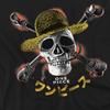 One Piece Мужская футболка с изображением соломенной шляпы и Веселого Роджера