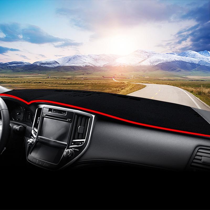 Чехлы на приборную панель автомобиля, избегайте света, козырек от солнца, анти-УФ-ковры, нескользящие коврики для Toyota Crown S210 2013 2014 2015 2016 2017