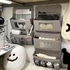 Simple New Storage Bag, Wall Mounted Dormitory Behind Door Multi-Layer Fabric Hanging Bag, Organizer Fabric Storage Hanging Bag