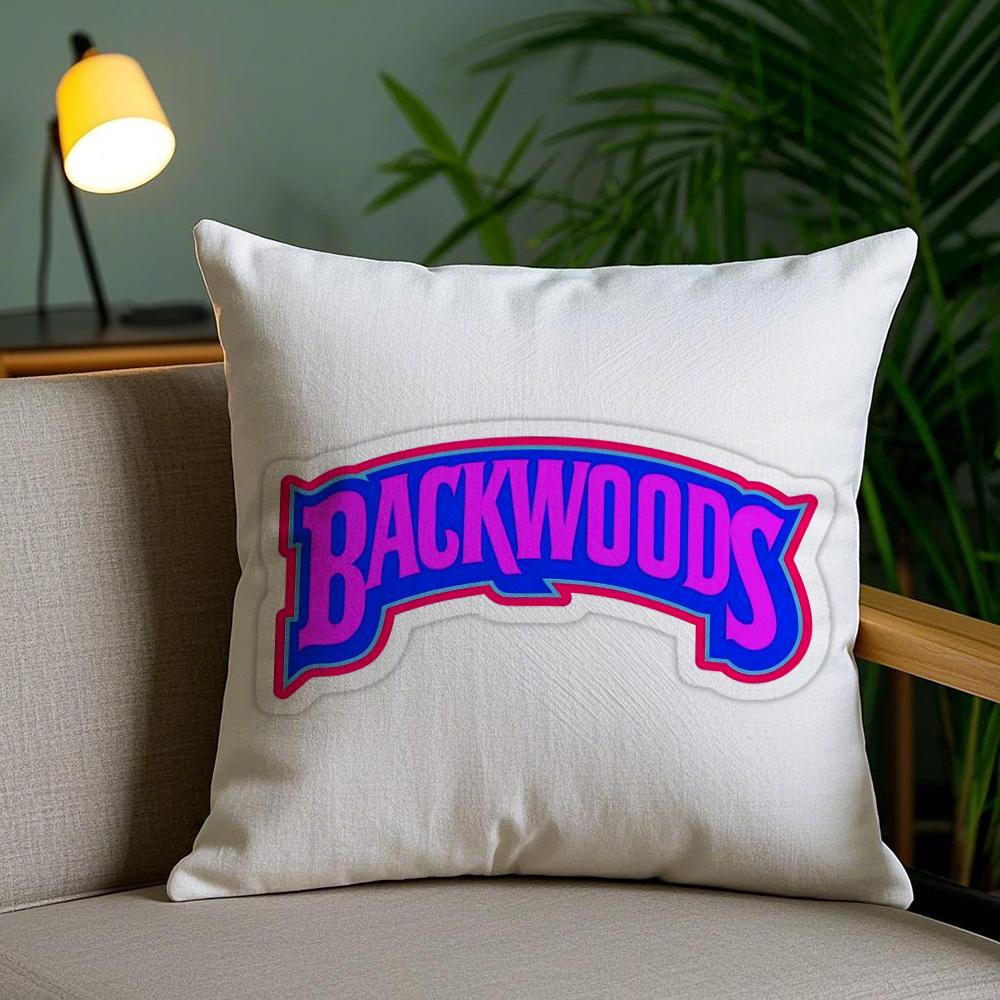 Bulma B-Backwoods Наволочка Плюшевая Ткань Мягкая Двусторонняя Печать Чехол для Подушки Дивана Стойкая к Выцветанию Домашний Декор Подарок