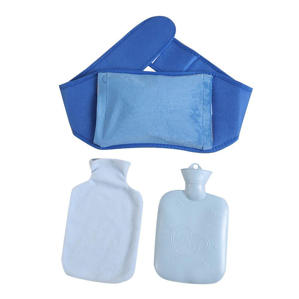 Портативный ПВХ пояс для грелки с горячей водой, носимый, мультяшный, мягкий грелка для рук, плюшевый пояс для прикрытия талии