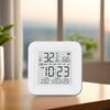  Digital Indoor Hygrometer, Large Screen Smart Temperature Humidity Sensor with 2.4GHZ Wireless Rl Time Monitor LED Indicator 