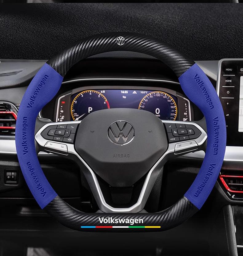 Чехол на руль Volkswagen: Совместимо с моделями Lavida, Sagitar, Bora, POLO, T-Roc, CC, Lamando и Magotan