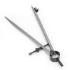 Rotating Joint Wing Divider Compass Carbon Steel Professional Carpenter Compass  For Artists