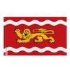 Drapeau - Lot-et-Garonne - 60 X 90 Cm - Polyester - Impression Recto/verso - Œillets En Fer