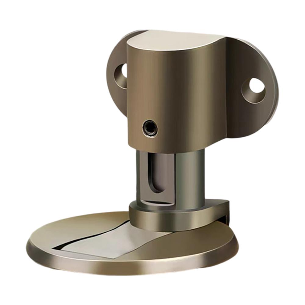 1 шт. Регулируемый дверной упор из нержавеющей стали, магнитный противоударный дверной упор, невидимый дверной упор для пола в ванной