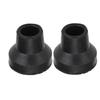 10Pcs Cane Tips Rubber Skid Resistance Wearproof Walking Crutch Tips for Standard and Folding Walkin