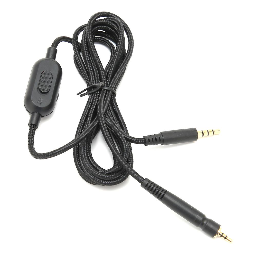 Кабель для наушников с регулятором громкости и отключением микрофона для SteelSeries PC373D GSP350