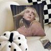 Singer BBillie EEilish Pillow Case Fashion Square Pillowcase Bedroom Sofa Room Ins Decoration Leisure