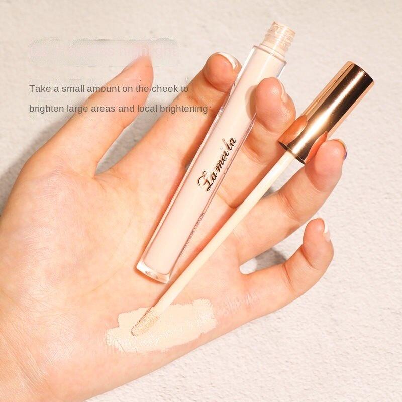 Жидкий хайлайтер-стик-консилер Жидкий осветлитель лица Sleeper Bombyx для скрытия пятен от прыщей Разглаживающая жидкость Увлажняет на длительное время Студент