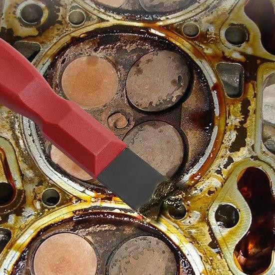 Yousheng 2Pcs Carbide Gasket Scraper with Non-Slip Handle Automotive Repair Tools for Cleaning Oil Pan Gaskets Metal Scraper Durable Hand Tool