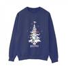 Womens/Ladies Christmas Tree Sweatshirt