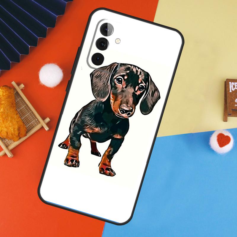Dachshund Teckel Dackel Dog For Samsung Galaxy A13 A23 A33 A53 A15 A25 A35 A55 A51 A71 A12 A32 A52 A14 A34 A54 Case