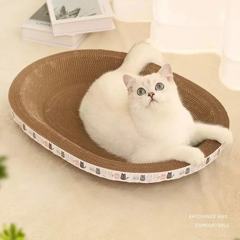 Интерактивная игрушка для кошек Rascador Para Gatos Доска для кошачьих когтей Когтеточка для кошек Гофрированный картон Когтеточка для кошек Гнездо