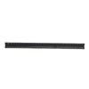 30cm Metric Triangular Engineer Scale Ruler Aluminum Architect Scale Ruler for Architects Students Draftsman Black