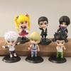 6 шт./комплект HUNTER×HUNTER Аниме Фигурка Killua Zoldyck GON FREECSS Фигурка Действия Мультяшный Принт Коллекционная Модель Кукла Игрушки