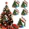 Beautiful Resin Christmas Tree Hanging Ornaments For Family Of 2-7 People