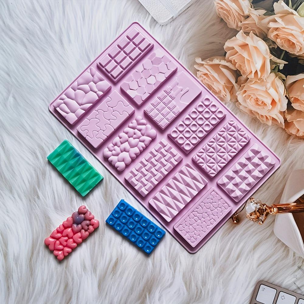 Силиконовая форма для шоколада на 12 гнезд - без BPA, 3D-дизайн для конфет, желе и украшения тортов своими руками