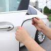 Car Door Edge Scratch Protector Strip Guard Trim Auto Door Anti Collision Strip Doors Moldings Adhesive Scratch Protector Interior Mirrors 6