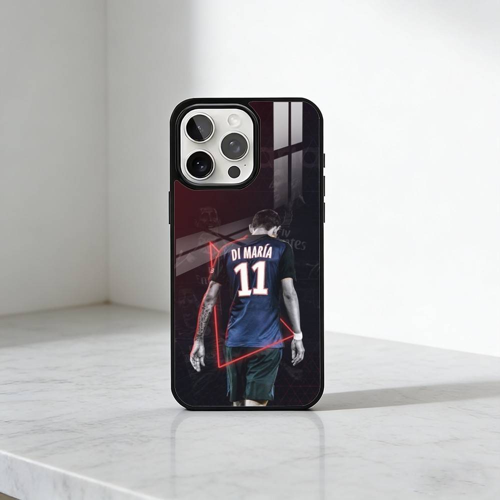 A-Angel Di M-Maria Football Star Phone Case For iPhone17,16,15,14,13 Plus,Pro Max Magnetic For Magsafe Wireless Charging