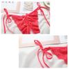 Nightwear Sleepwear Bowknot Lace G-string Crotchless Underwear Open Crotch Sexy Bondage Panties